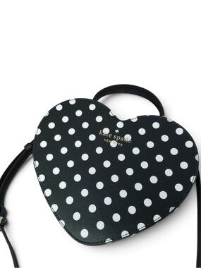 Kate Spade New York Love Shack Heart Polka Dot Crossbody